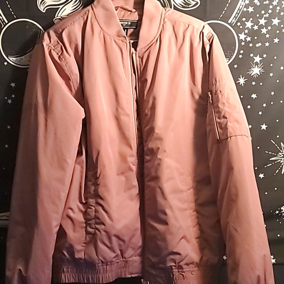 Forever 21 Jackets \u0026 Coats | Forever 21 Pink Puffer Jacket | Color: Pink | Size: M | Spider_Spider's Closet